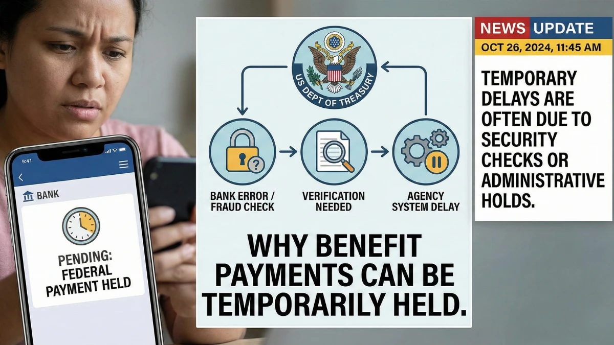 Why Federal Benefit Payments Can Be Temporarily Held
